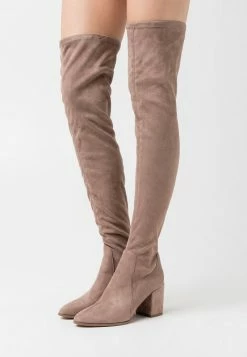 Even&Odd Damen Overknees - Taupe