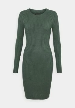 Even&Odd Damen Knit Mini Wide Rib Basic Dress - Etuikleid - Green -Even&Odd Verkäufe 2024 93f7838424b341e59018583e0d460abe