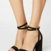 Even&Odd Damen Riemensandalette - Black