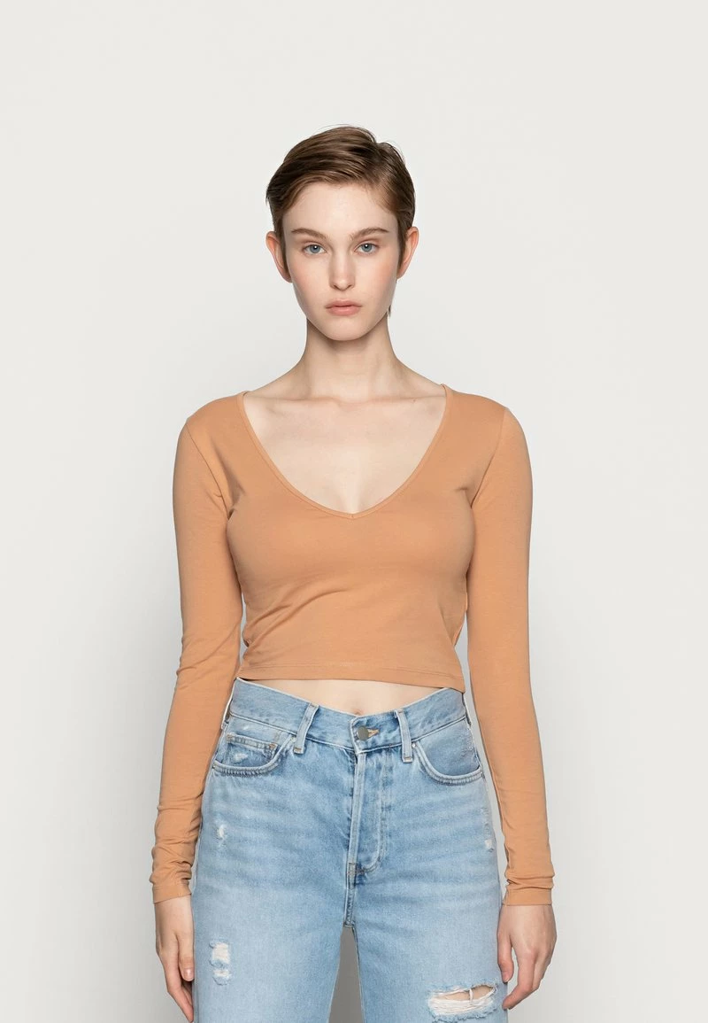 Even&Odd Damen 2 PACK - Langarmshirt - Camel/black 4 Even&Odd Damen 2 PACK - Langarmshirt - Camel/black – Bild 2