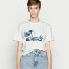Even&Odd Damen T-Shirt Print - White -Even&Odd Verkäufe 2024 9651c766009a482a8537fd6feeb6f776