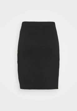 Even&Odd Damen Asymetric Overlap Wrap Mini High Waisted Skirt - Bleistiftrock - Black -Even&Odd Verkäufe 2024 968e1ae7bc2047049e25130f50a86ca9