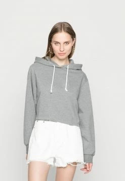 Even&Odd Damen Sweatshirt - Mottled Dark Grey