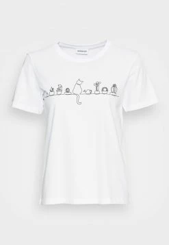 Even&Odd T-Shirt Print - White | Damen -Even&Odd Verkäufe 2024 97b65325afb94368bb6fb0aebf1377e6