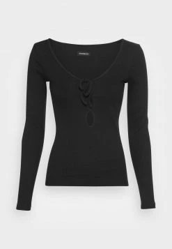 Even&Odd Damen Langarmshirt - Black -Even&Odd Verkäufe 2024 9818c985e65e4d90bdedbac625f9f3f5