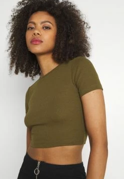 Even&Odd Damen 3 PACK - T-Shirt Basic - Black/white/khaki -Even&Odd Verkäufe 2024 98c7c1ba5e044ea7805316831f2855ba