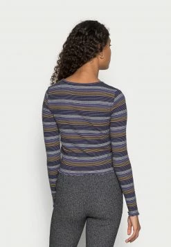 Even&Odd Damen CROPPED CREWNECK LONG SLEEVE - Langarmshirt - Blue -Even&Odd Verkäufe 2024 998a52ff8a994b3588c520ff31ac9842