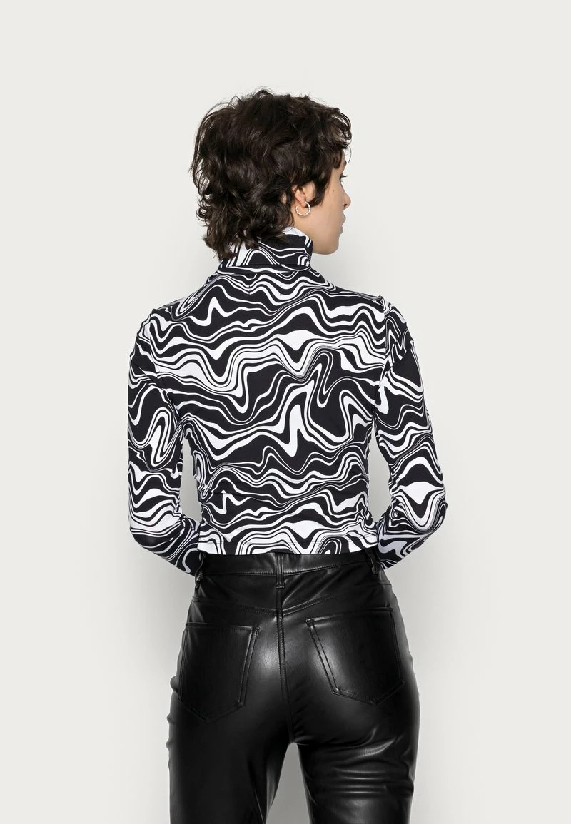 Even&Odd Langarmshirt - Black/white | Damen 5 Even&Odd Langarmshirt - Black/white | Damen – Bild 3