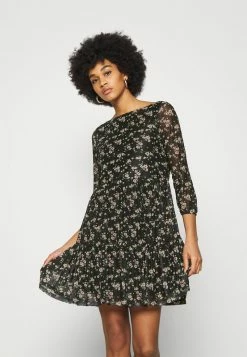 Even&Odd Damen Freizeitkleid - Black/multi-coloured