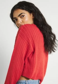 Even&Odd Damen CROPPED LOOSE CABLE JUMPER - Strickpullover - Light Red -Even&Odd Verkäufe 2024 9e7948a570da44c599cb4a059f4dc66d