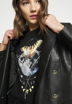 Even&Odd HATTIE MOON AND BUTTERLY TEE - T-Shirt Print - Black | Damen -Even&Odd Verkäufe 2024 9f603111deaa42f8baea2ee2fadb43f0