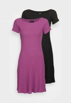 Even&Odd Damen 2 PACK - Jerseykleid - Black -Even&Odd Verkäufe 2024 9fdc4289cfc64528ace4c34f67d11fe0