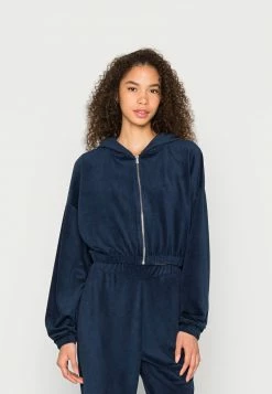 Even&Odd Damen REGULAR FIT HOODIE JACKET - Sweatjacke - Dark Blue