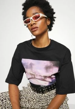 Even&Odd T-Shirt Print - Black | Damen -Even&Odd Verkäufe 2024 a14c960686c240038c6599d5ad0ca6f9