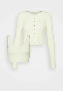 Even&Odd Damen KNITWEAR SET - Strickjacke - Light Yellow -Even&Odd Verkäufe 2024 a14cdfa500f94eb1827f559ee6bf6a79