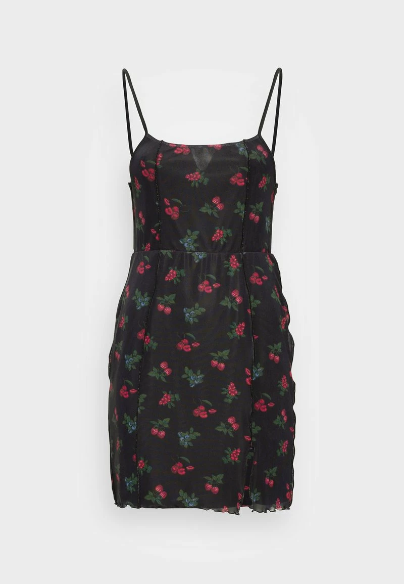 Even&Odd Damen Freizeitkleid - Black/lilac/blue 6 Even&Odd Damen Freizeitkleid - Black/lilac/blue – Bild 4