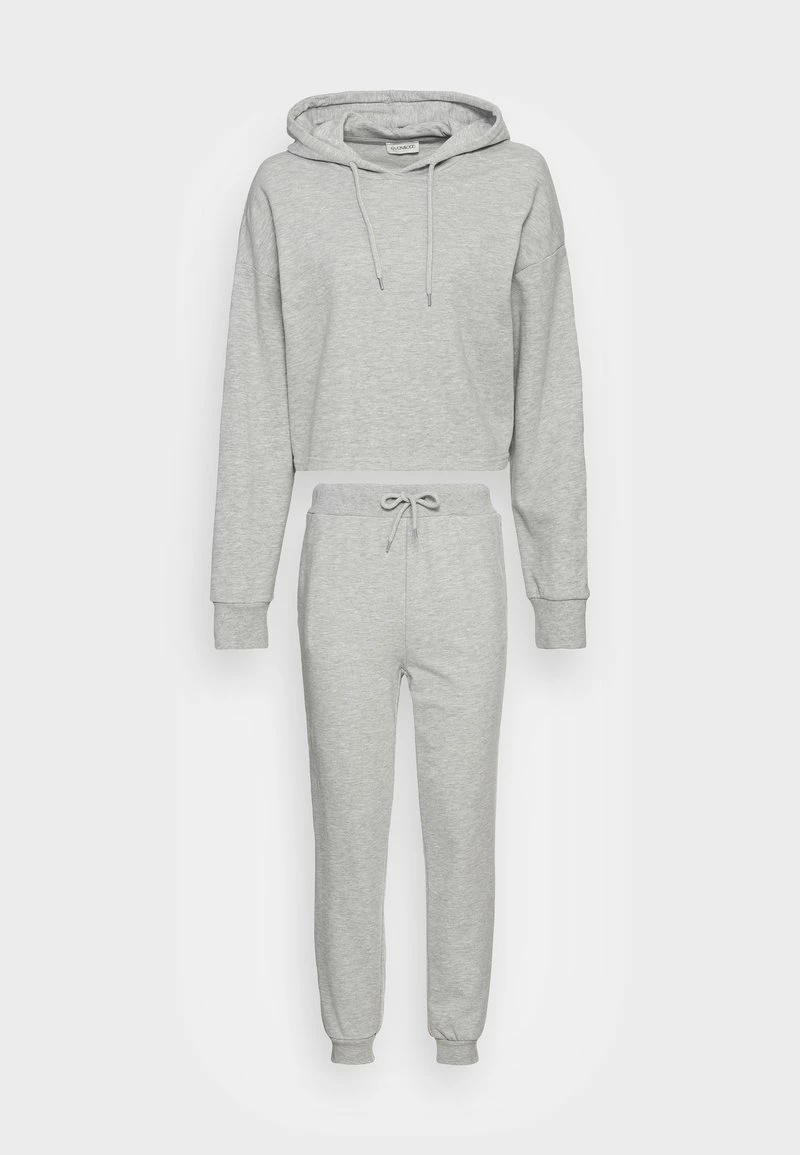 Even&Odd Damen Kapuzenpullover - Mottled Light Grey 6 Even&Odd Damen Kapuzenpullover - Mottled Light Grey – Bild 4