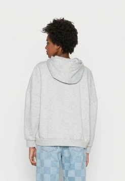 Even&Odd Damen HOODIE LONG WITHOUT DRAWCORD AND POCKET - Kapuzenpullover - Mottled Light Grey -Even&Odd Verkäufe 2024 a1f90942d7ea41478c596b933e5c2d2b