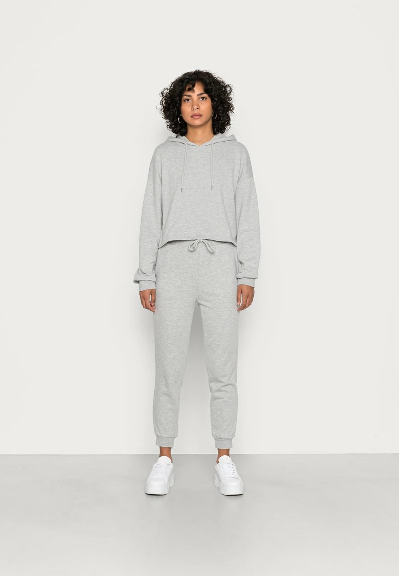 Even&Odd Damen Kapuzenpullover - Mottled Light Grey 3 Even&Odd Damen Kapuzenpullover - Mottled Light Grey