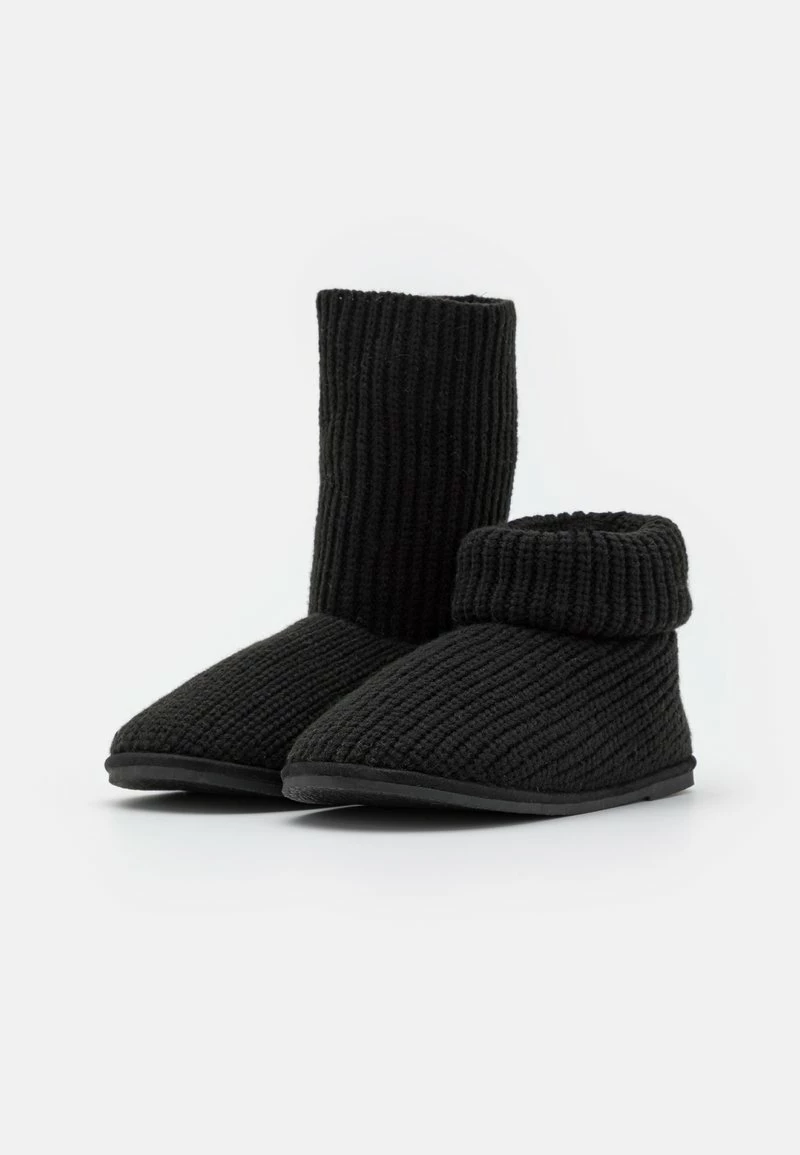 Even&Odd Damen Hausschuh - Black 8 Even&Odd Damen Hausschuh - Black – Bild 6