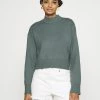 Even&Odd Damen Strickpullover - Dark Green -Even&Odd Verkäufe 2024 a37f5694016e474fb5e9cf0b58662871