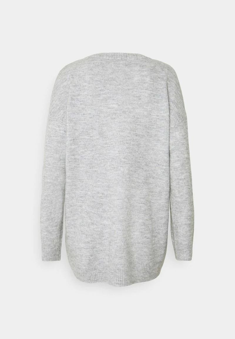 Even&Odd Damen Strickpullover - Mottled Light Grey 4 Even&Odd Damen Strickpullover - Mottled Light Grey – Bild 2