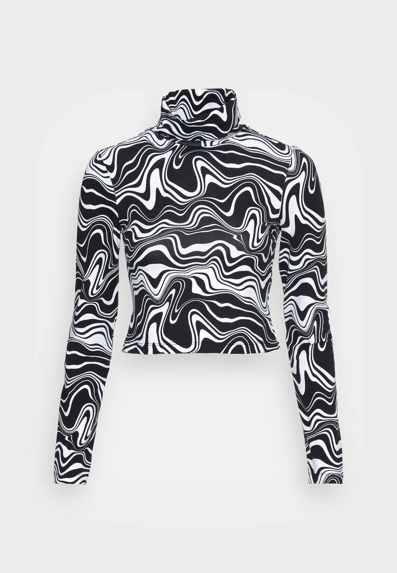 Even&Odd Langarmshirt - Black/white | Damen 6 Even&Odd Langarmshirt - Black/white | Damen – Bild 4