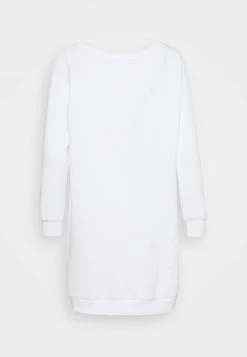 Even&Odd Damen SWEAT OFF SHOULDER MINI DRESS - Freizeitkleid - White -Even&Odd Verkäufe 2024 a86b6e9ac1e3484fbc68fbe8663b2eee