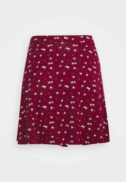 Even&Odd Damen A-Linien-Rock - Black/bordeaux -Even&Odd Verkäufe 2024 a89b97abfeea4cc282c4409aafe697fc