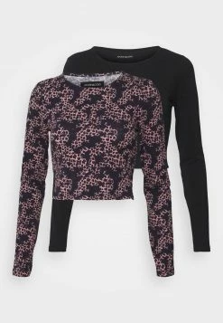 Even&Odd 2 PACK - Langarmshirt - Black/purple | Damen -Even&Odd Verkäufe 2024 aa4bf0a543af48469318ecd7329d2586