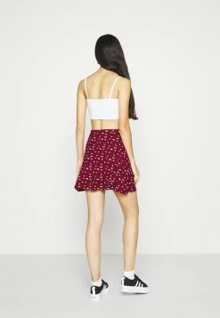 Even&Odd Damen A-Linien-Rock - Black/bordeaux -Even&Odd Verkäufe 2024 ac218daebe4546609d118f4d6da3c4d5