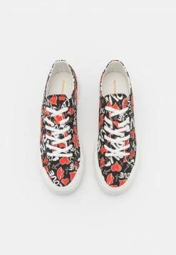 Even&Odd Damen Sneaker Low - Black/red -Even&Odd Verkäufe 2024 ac9ba2f828d444b8b8943bcbb48b15c0