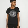 Even&Odd T-Shirt Print - Black | Damen -Even&Odd Verkäufe 2024 ace59e8b2bc64de8b6c81a222ff31d55