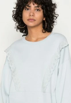 Even&Odd Damen Sweatshirt - Light Blue -Even&Odd Verkäufe 2024 ad243bd1226f413d9a507f0bd45680a2