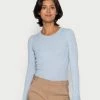 Even&Odd Damen Strickpullover - Mottled Light Blue -Even&Odd Verkäufe 2024 ae8de23fffa348a49ba4b0cf6e3227cd