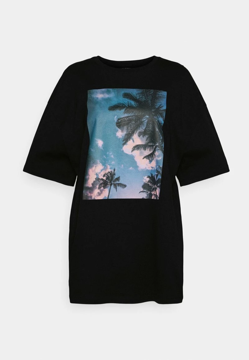 Even&Odd Damen T-Shirt Print - Black 3 Even&Odd Damen T-Shirt Print - Black