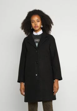 Even&Odd Damen Klassischer Mantel - Black