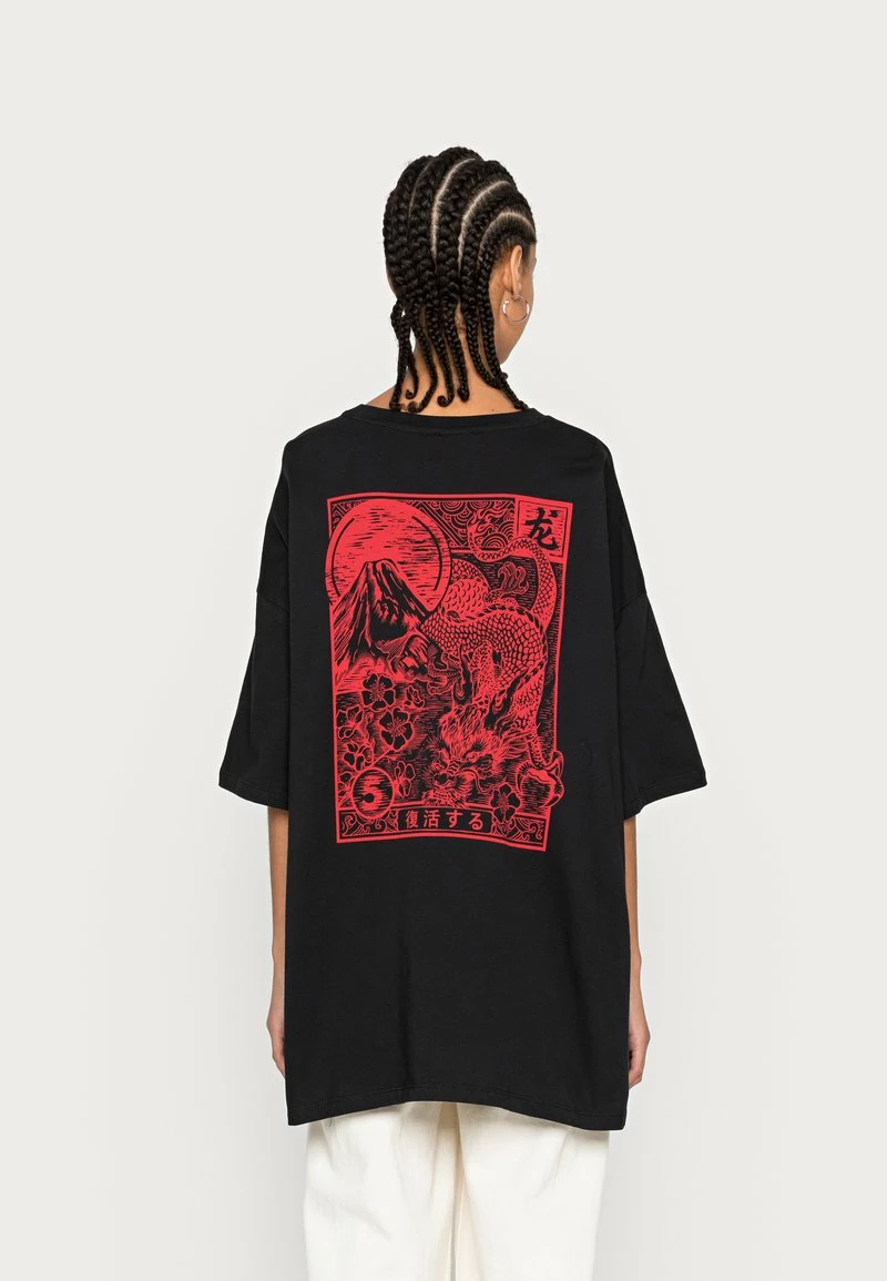 Even&Odd Damen T-Shirt Print - Black 5 Even&Odd Damen T-Shirt Print - Black – Bild 3