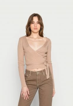 Even&Odd Damen Strickjacke - Camel