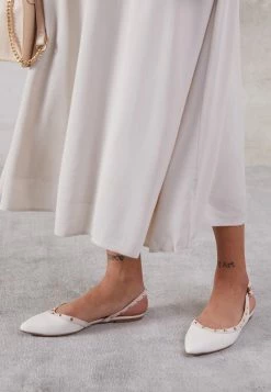 Even&Odd Damen Sling-Ballerina - White -Even&Odd Verkäufe 2024 b576c2e0b5c94dd7804d7e2c59e89276