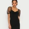Even&Odd Damen DRESS - Cocktailkleid/festliches Kleid - Black