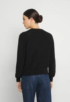 Even&Odd Damen VOLUME SLEEVE JUMPER - Strickpullover - Black -Even&Odd Verkäufe 2024 b734ac86474d42f1ba938b835c458f02