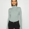 Even&Odd Damen BASIC TURTLE NECK - Strickpullover - Light Green -Even&Odd Verkäufe 2024 b7584607180e4edeb0dc450061dcb3c1