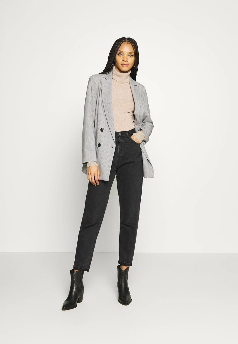 Even&Odd Damen BASIC TURTLE NECK JUMPER - Strickpullover - Sand 4 Even&Odd Damen BASIC TURTLE NECK JUMPER - Strickpullover - Sand – Bild 2