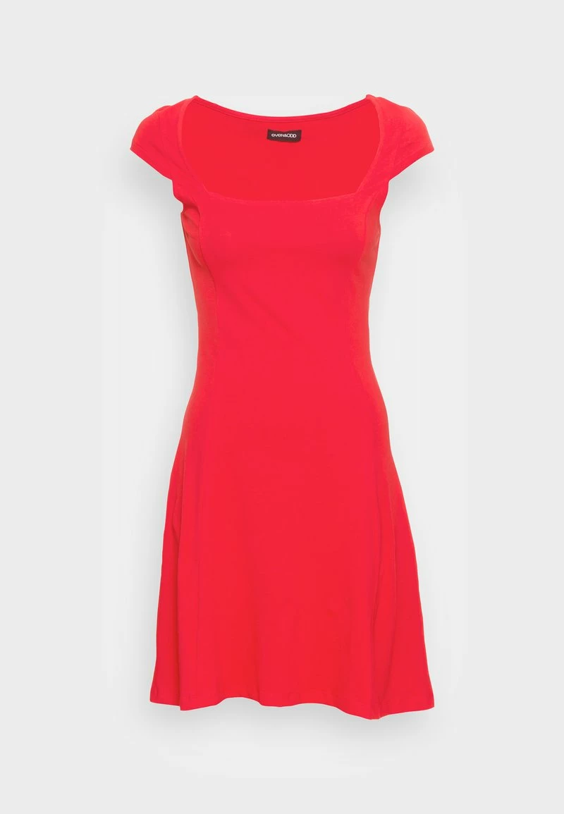 Even&Odd Damen Jerseykleid - Red 6 Even&Odd Damen Jerseykleid - Red – Bild 4