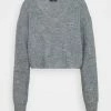 Even&Odd Strickpullover - Mottled Grey | Damen -Even&Odd Verkäufe 2024 bb1b9401a3444abf8700279963244dab