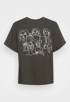 Even&Odd T-Shirt Print - Anthracite | Damen -Even&Odd Verkäufe 2024 bc8df77c3f53495d9010f394a744bddb