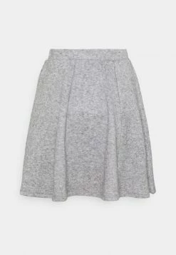 Even&Odd Damen Flared Mini Knitted Skirt - Minirock - Mottled Grey -Even&Odd Verkäufe 2024 bcbf51fceb5a4aff992ca129acaaac5a