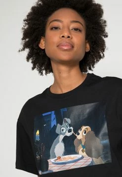 Even&Odd T-Shirt Print - Black | Damen -Even&Odd Verkäufe 2024 bdf70eac084a47528485998582d60b26