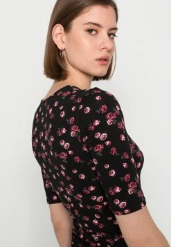 Even&Odd Damen Jerseykleid - Black/multi Coloured -Even&Odd Verkäufe 2024 be5d0ab7c82c4898a473e1d3d5a4421e